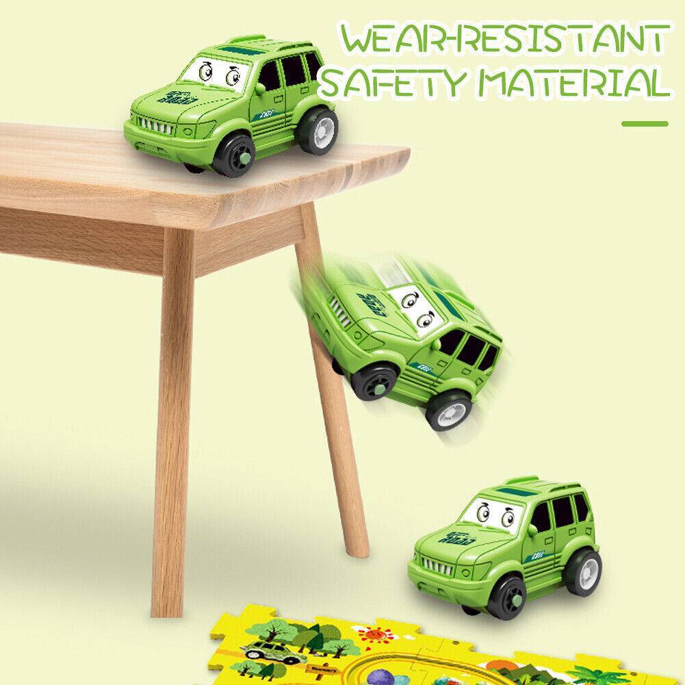 Jeu de Puzzle pour Voiture Bricolage Jouet Préscolaire Educatif Montessori Cadeau pour Enfants