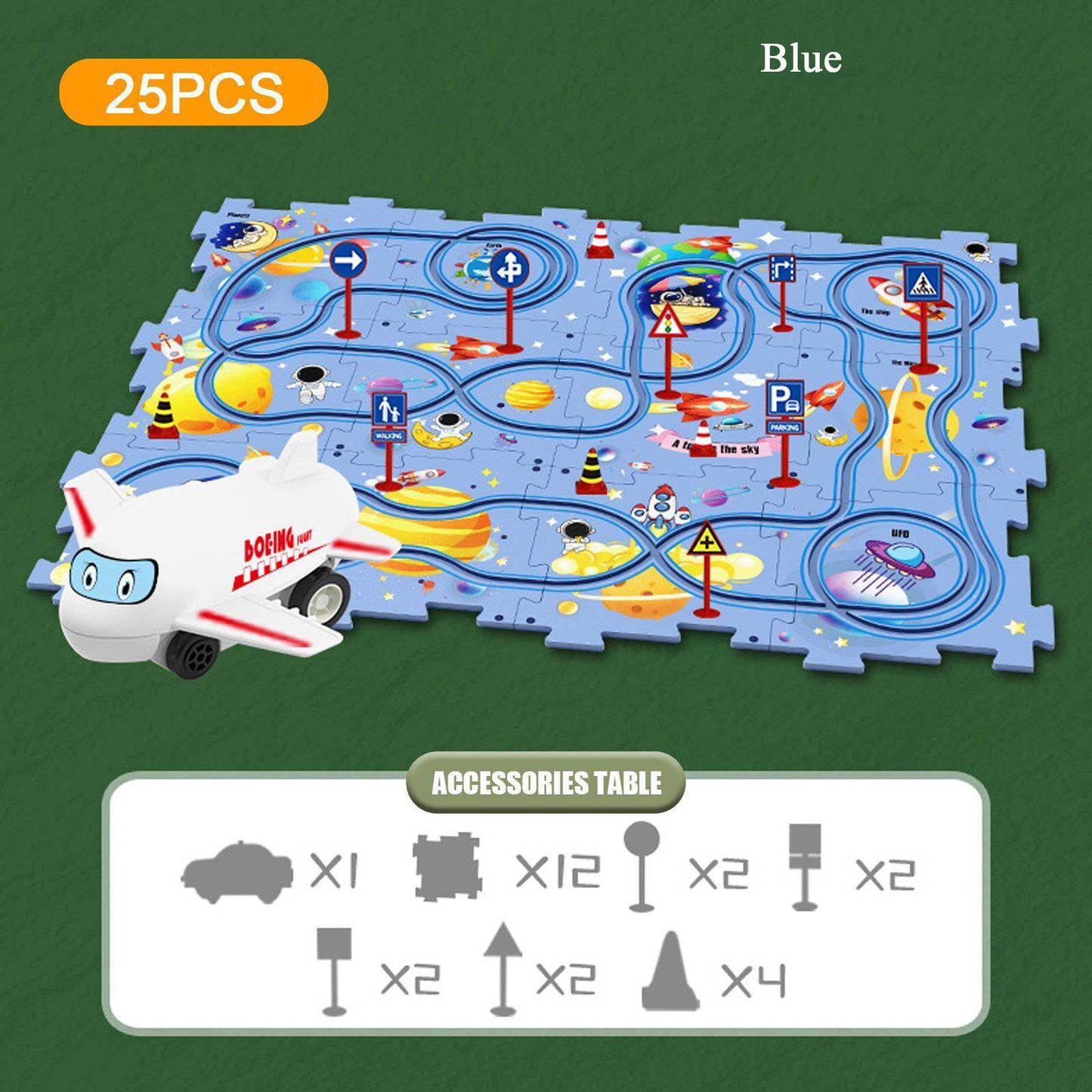 Jeu de Puzzle pour Voiture Bricolage Jouet Préscolaire Educatif Montessori Cadeau pour Enfants